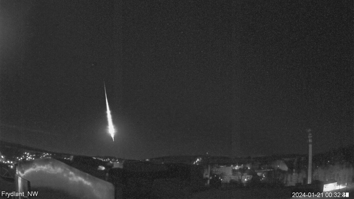 Die Meteoriten fielen auf das Gebiet Deutschlands.  Tschechische Astronomen halfen bei der Suche